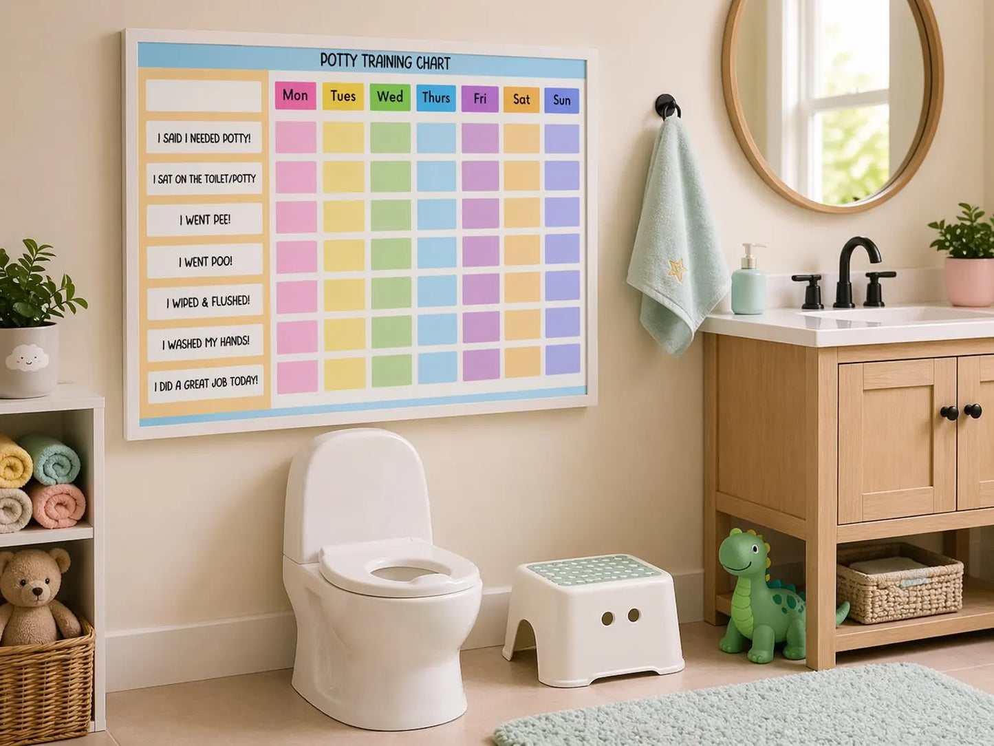 Potty Training Sticker Chart